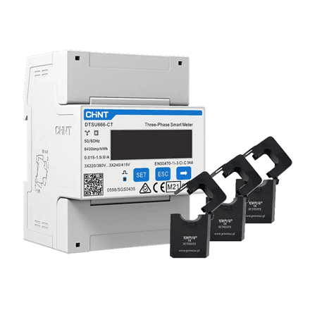 Deye Smart meter with current transformers | SEM DTSU666-CT