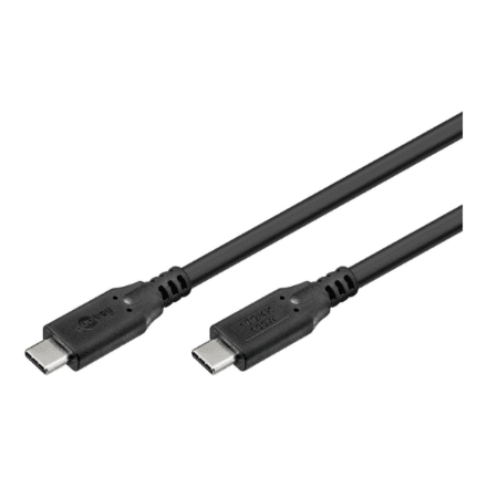Goobay | USB-C Cable, USB 3.2, 100 W, 10 Gbit/s, Power Delivery, 0.5 m | 74199