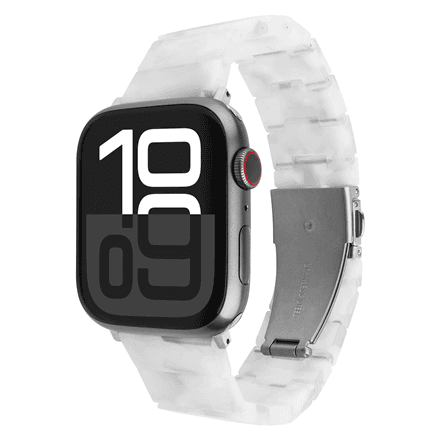 Fixed | Resin Strap for Apple Watch 38/40/41mm | Cloud White | Epoxy resin