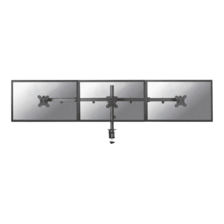 Neomounts Desk Mount | FPMA-D550D3BLACK Monitor Arm | Adjustable Height, Rotate, Tilt, Swivel | 10-27 " | Maximum weight (capacity) 6 kg | Black