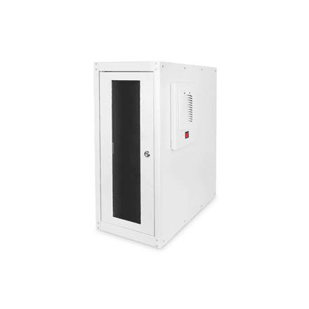 Digitus Computer housing with in-built filter fan and levelling feet | DN-CC 9002 | IP54 | Light grey