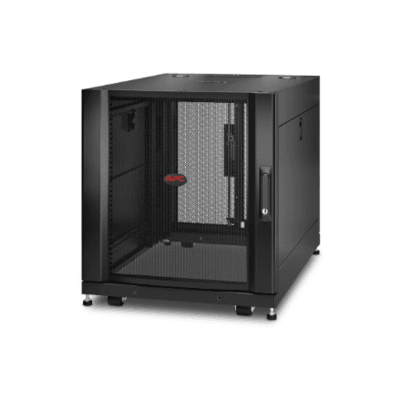 APC NetShelter SX 12U Server Rack Enclosure 600mm x 900mm w/ Sides Black | Schneider Electric