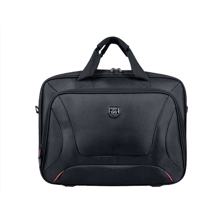 PORT DESIGNS | Courchevel | Fits up to size 15.6 " | Messenger - Briefcase | Shoulder strap | Black