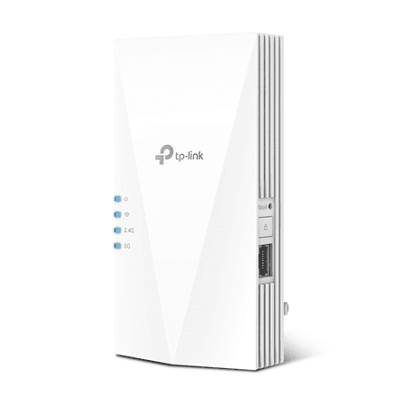 TP-LINK | AX3000 Mesh WiFi 6 Extender | RE700X | 802.11ax | Mesh Support Yes | 2402+574 Mbit/s | Ethernet LAN (RJ-45) ports 1 | No mobile broadband | MU-MiMO No | Antenna type 2xInternal