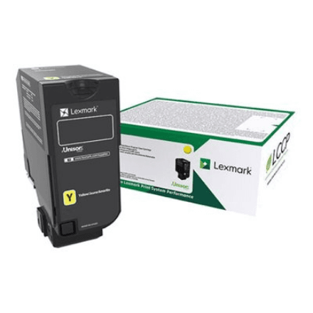 Lexmark CS725 Yellow Return Programme 12K Toner Cartridge | Lexmark 74C2HY0 | CS725 12K Toner Cartridge | Toner Cartridge | Yellow