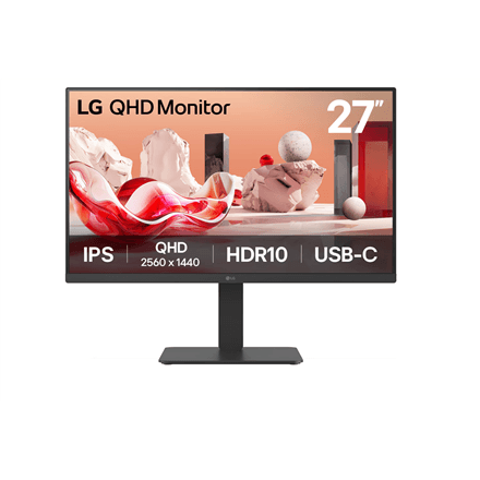 LG | 27BA65QB-B | 27 " | IPS | 16:9 | 100 Hz | 5 ms | 2560 x 1440 pixels | 350 cd/m² | HDMI ports quantity 1
