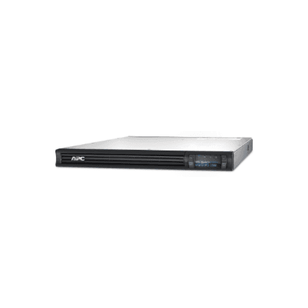 Schneider Electric APC Smart-UPS, Rackmount 1U, 230V, 4x IEC C13 outlets, SmartSlot, AVR, LCD | 1500 VA | 1000 W