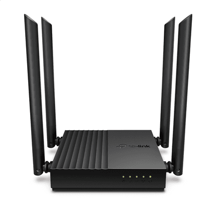 TP-LINK | AC1200 Wireless MU-MIMO Wi-Fi Router | Archer C64 2.0 | 802.11ac | 867+400 Mbit/s | 10/100/1000 Mbit/s | Ethernet LAN (RJ-45) ports 4 | Mesh Support No | MU-MiMO Yes | No mobile broadband | Antenna type 4 x...