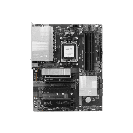 MSI PRO B840-P WIFI | Processor family AMD | Processor socket AM5 | DDR5 | Supported hard disk drive interfaces SATA, M.2 | Number of SATA connectors 4
