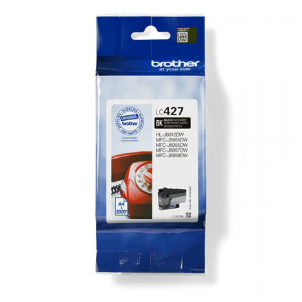 Brother LC427BK | Ink Cartridge | Black