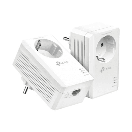 TP-LINK | AV1000 Gigabit Passthrough Powerline Starter Kit | TL-PA7017P KIT | 10/100/1000 Mbit/s | Ethernet LAN (RJ-45) ports 1 | No Wi-Fi | Extra socket