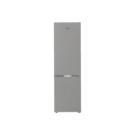 Whirlpool Refrigerator | WHK 25404 XP4E | Energy efficiency class E | Free standing | Combi | Height 203.5 cm | No Frost system | Fridge net capacity 249 L | Freezer net capacity 106 L | 37 dB | Silver