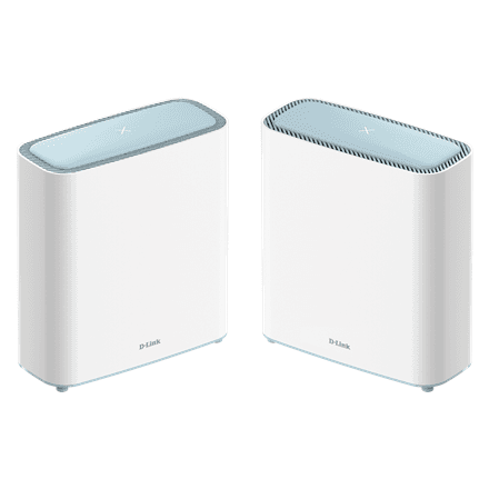 D-Link | EAGLE PRO AI AX3200 Mesh System | M32-2 (2-pack) | 802.11ax | 2402+300 Mbit/s | 10/100/1000 Mbit/s | Ethernet LAN (RJ-45) ports 2 | Mesh Support Yes | MU-MiMO Yes | No mobile broadband | Antenna type Embedded...