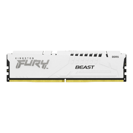 Kingston KF564C32BWE-16 16GB 6400MT/s DDR5 CL32 DIMM FURY Beast White EXPO | Kingston