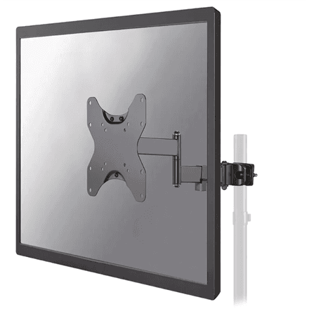 Neomounts FL40-450BL12 TV pole mount | Full motion, Tilt, Rotate, Swivel | 23-42 " | Maximum weight (capacity) 25 kg | Black