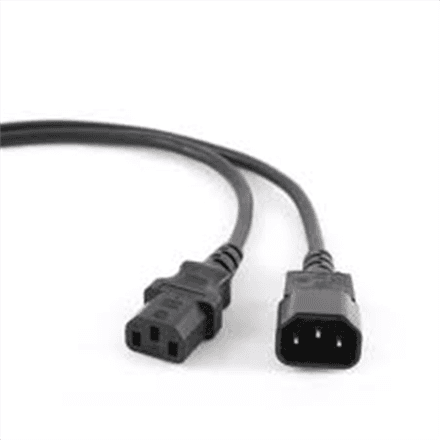 Cablexpert | PC-189 | Black | C14 coupler | C14 coupler