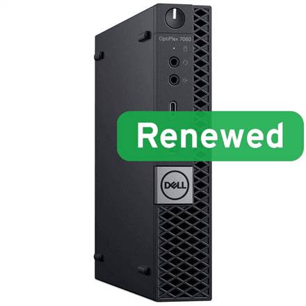 DELL Renewed Grade A | OptiPlex 7060 Micro | Intel Core i5 | i5‑8500T | 16 GB | SSD | 128 GB | Intel UHD Graphics 630 | Windows 11 Pro