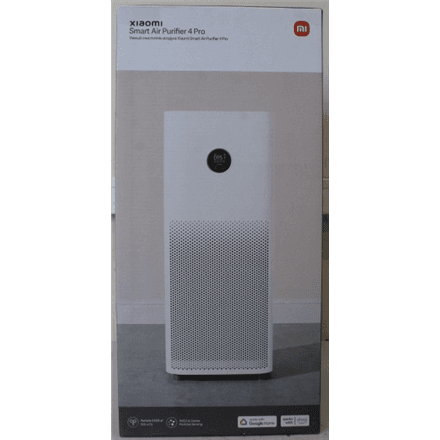 SALE OUT. Xiaomi Smart Air Purifier 4 Pro | Xiaomi | Smart Air Purifier | 4 Pro | Air Purifier | Suitable for rooms up to 35–60 m² | Power 50 W | White | DAMAGED PACKAGING