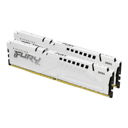 Kingston KF560C30BWEK2-32 32GB 6000MT/s DDR5 CL30 DIMM (Kit of 2) FURY Beast White EXPO | Kingston