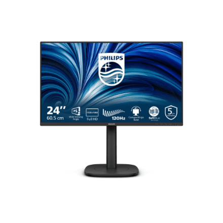 Philips | 24B2N3200J/00 | 24 " | IPS | FHD | 16:9 | 120 Hz | 4 ms | 1920 x 1080 pixels | HDMI ports quantity 1 | Black
