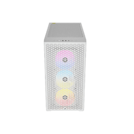 Corsair | RGB Tempered Glass PC Case | 3000D | Side window | White | Mid-Tower