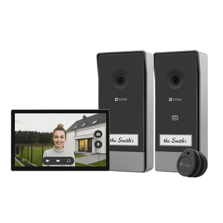 EZVIZ CS-HP7 Doorbell Kit (3MP, 1 screen, 2 doorbells)