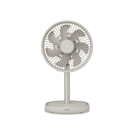 Duux Fan | Rize Flex | Stand Fan | 10 W | Diameter 21 cm | Number of speeds 4 | Oscillation | Greige