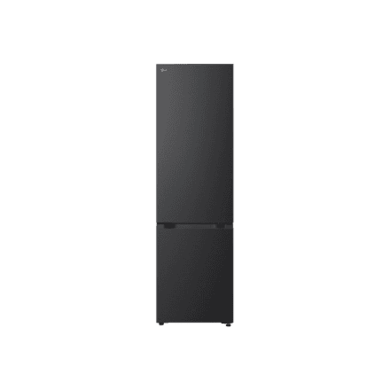 LG Refrigerator | GBBS726CEV | Energy efficiency class C | Free standing | Combi | Height 203 cm | Fridge net capacity 262 L | No Frost system | Freezer net capacity 113 L | Display | 34 dB | Essence Black Steel