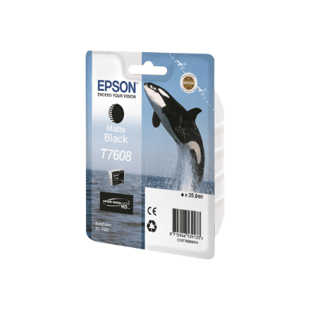 Epson T7608 | Ink Cartridge | Matte Black
