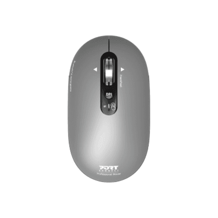 PORT CONNECT Mouse | PURE MAC | Wireless | Bluetooth | Gris clair