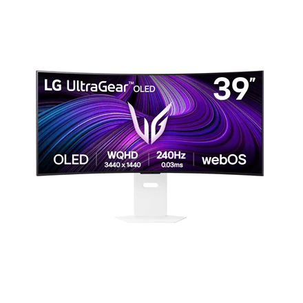 LG | 39GX90SA-W | 39 " | OLED | 21:9 | 240 Hz | 1 ms | 3440 x 1440 pixels | 250 cd/m² | HDMI ports quantity 2 | White