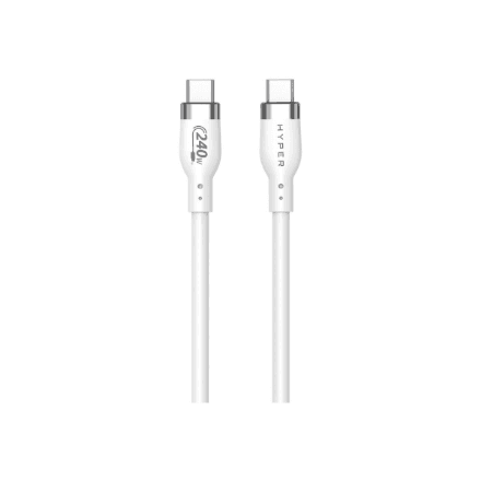 Hyper | 1M Silicone 240W USB-C Charging Cable | USB-C to USB-C