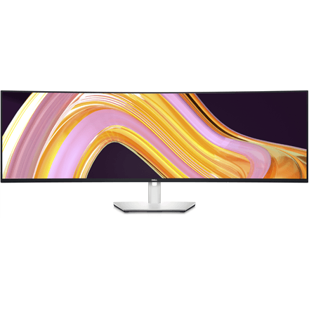Dell | LCD UltraSharp Monitor | U4924DW | 49 " | IPS | 5K Dual QHD | 32:9 | 60 Hz | 5 ms | 5120 x 1440 | HDMI ports quantity 2 | Silver/Black