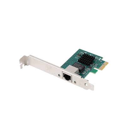 Lanberg | PCI-Express to RJ45 Ethernet Adapter network card PCI-E X1 1X RJ45 2.5GB Low profile | PCE-25GB-001