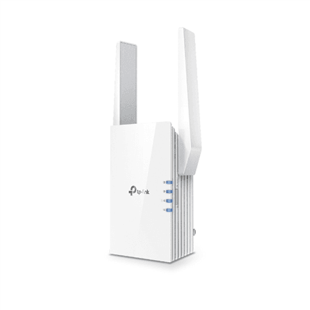 TP-LINK | Extender | RE505X | 802.11ax | 2.4GHz/5GHz | 300+1200 Mbit/s | 10/100/1000 Mbit/s | Ethernet LAN (RJ-45) ports 1 | MU-MiMO No | no PoE | Antenna type 2xExternal