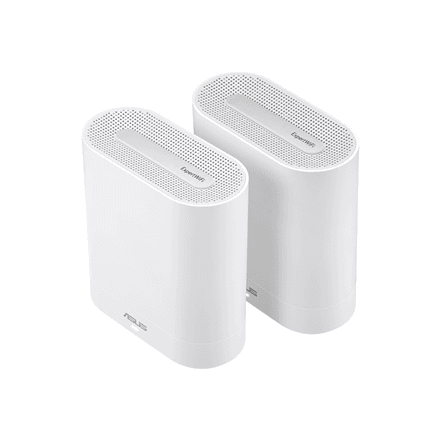Asus | Wifi 6 802.11ax Tri-band Business Mesh System | EBM68 (2-Pack) | 802.11ax | 4804 Mbit/s | 10/100/1000 Mbit/s | Ethernet LAN (RJ-45) ports 3 | Mesh Support Yes | MU-MiMO No | No mobile broadband | Antenna type I...