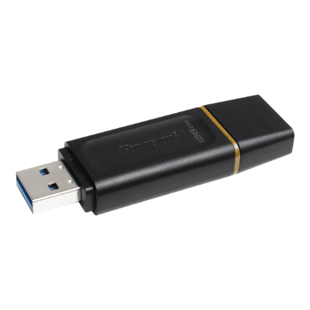Kingston | DataTraveler Exodia | 128 GB | USB Type-A | Black