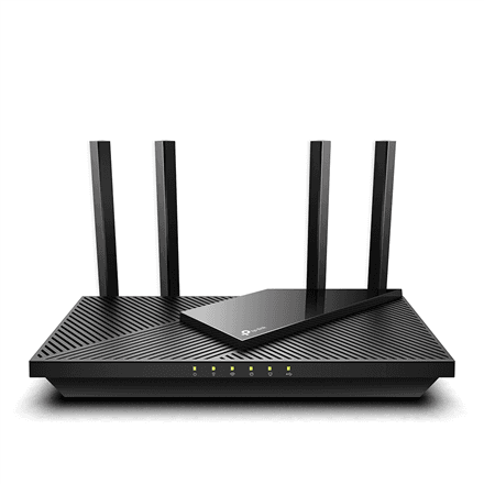 TP-LINK | Dual Band Wi-Fi 6 Router | Archer AX55 AX3000 | 802.11ac | 10/100/1000 Mbit/s | Ethernet LAN (RJ-45) ports 4 | Mesh Support Yes | MU-MiMO No | No mobile broadband | Antenna type 4x fixed