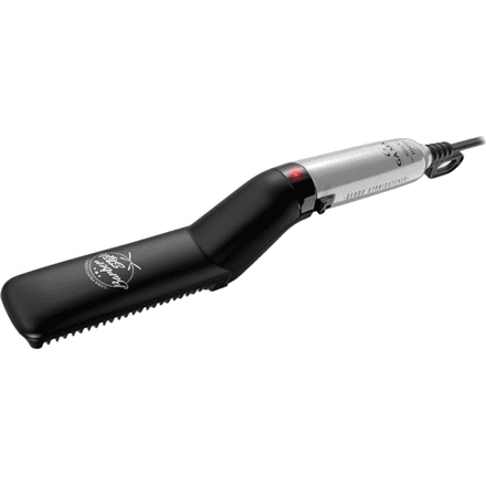 GA.MA Barber Style Beard Straightener | GIB4005 | Ceramic heating system | Temperature (max) 165 °C | Black/Silver