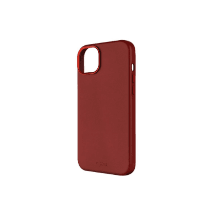 Fixed MagLeather | Back cover | Apple | iPhone 16 | Leather | Red