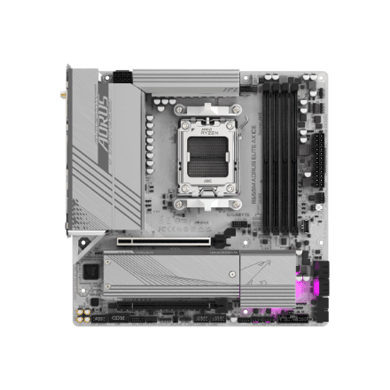 Gigabyte B650M A ELITE AX ICE – image 1