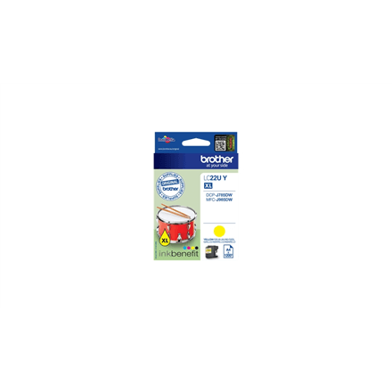 Brother LC-22UY | Ink Cartridge | Yellow – image 1