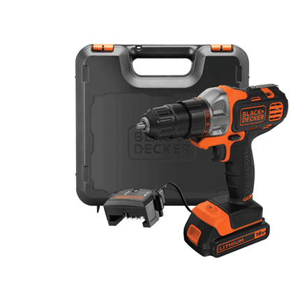 BLACK & DECKER | Cordless Multievo Drill Driver | MT218K-QW | 18 V | 1.5 Ah | Lithium – image 1
