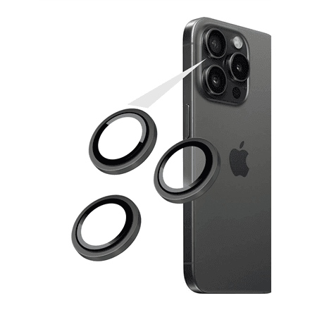 Fixed Camera Glass | Samsung | Galaxy S26 | Tempered Glass | Black – image 1