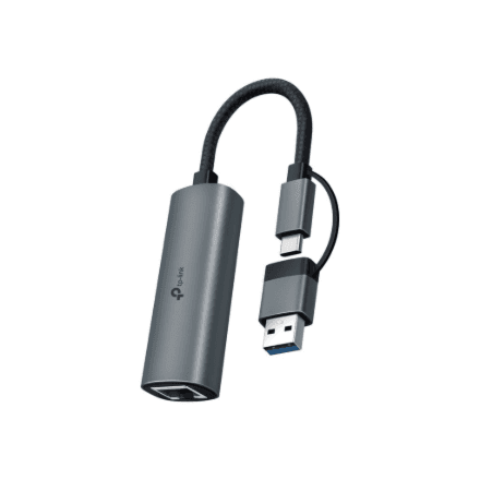TP-LINK USB Type-C to RJ45 Gigabit Ethernet Network Adapter · UE310C · Ethernet LAN (RJ-45) ports 1 – image 1