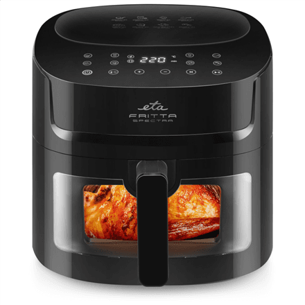 ETA Hot Air Fryer | Fritta Spectra 616890000 | Power 1800 W | Capacity 7.2 L | Black – image 1