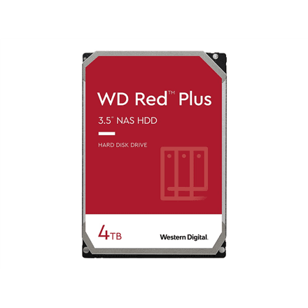 Western Digital | Hard Drive | Red WD40EFPX | 5400 RPM | 4000 GB – nuotrauka 1