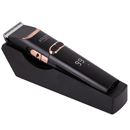Adler | Hair Clipper | AD 2832 | Cordless or corded | Number of length steps 4 | Black – nuotrauka 1
