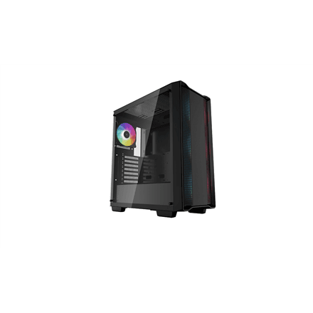Deepcool | CC560 (with 4pcs ARGB Fans) | Side window | Black | Mid-Tower | ATX PS2 – nuotrauka 1