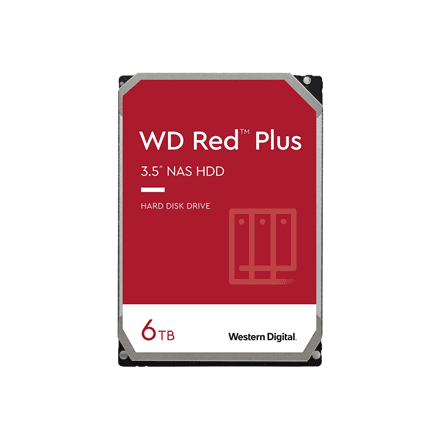 Western Digital | NAS Hard Drive | WD60EFPX | 5400 RPM | 6000 GB – image 1
